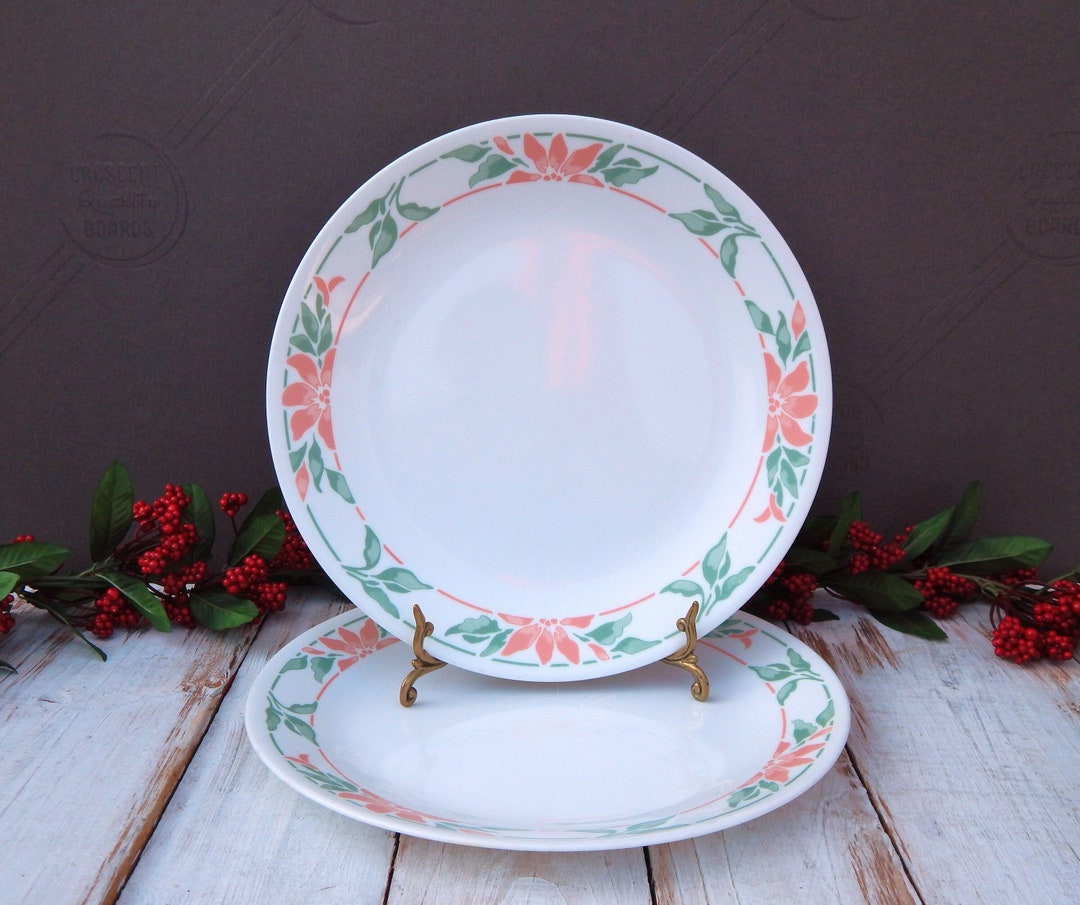 コレール スノーフレーク 26cm ディナープレート 皿 4枚 オールド