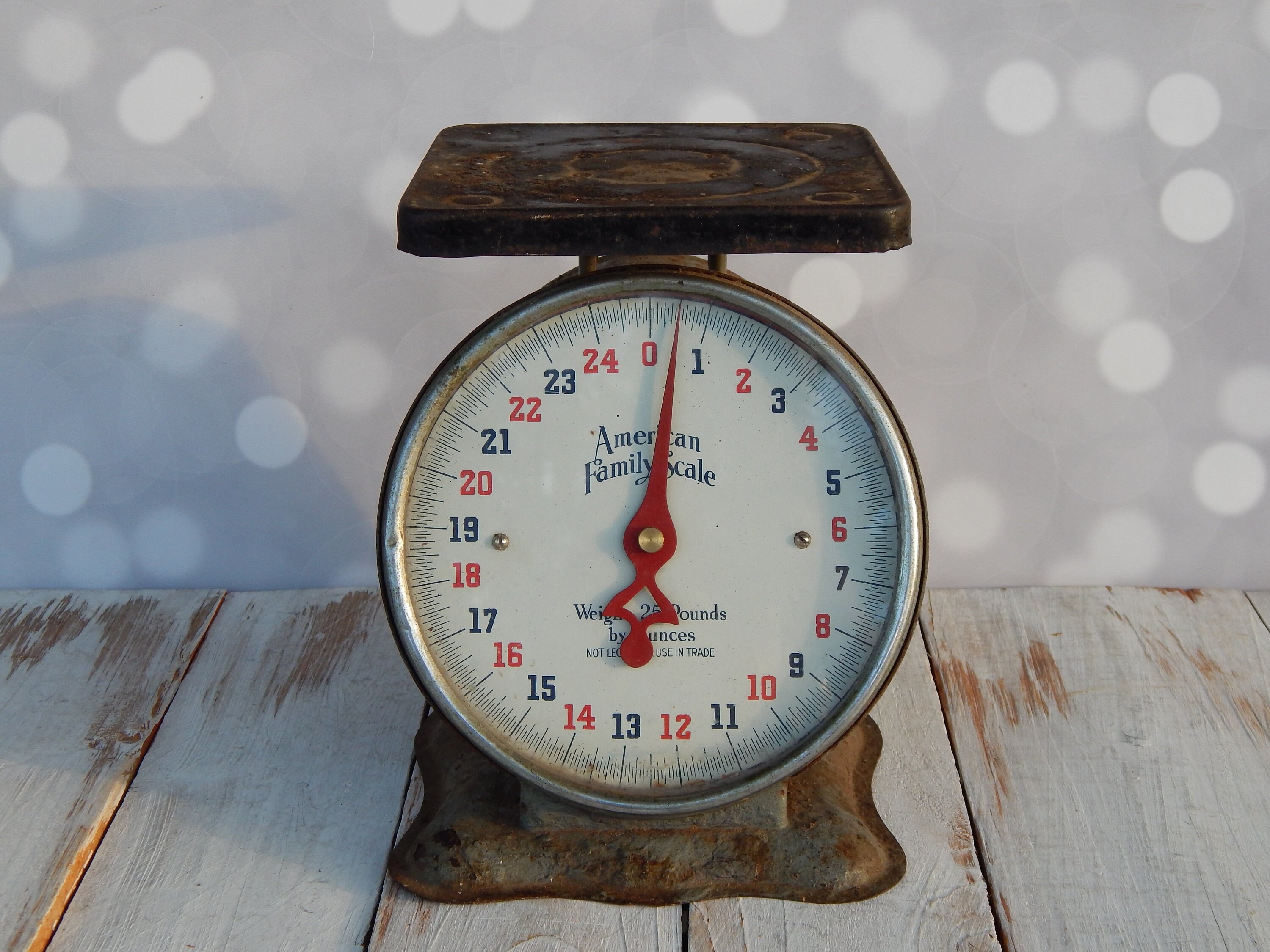 Antique Rustic Scale, American Family Scale, Rustic Country
