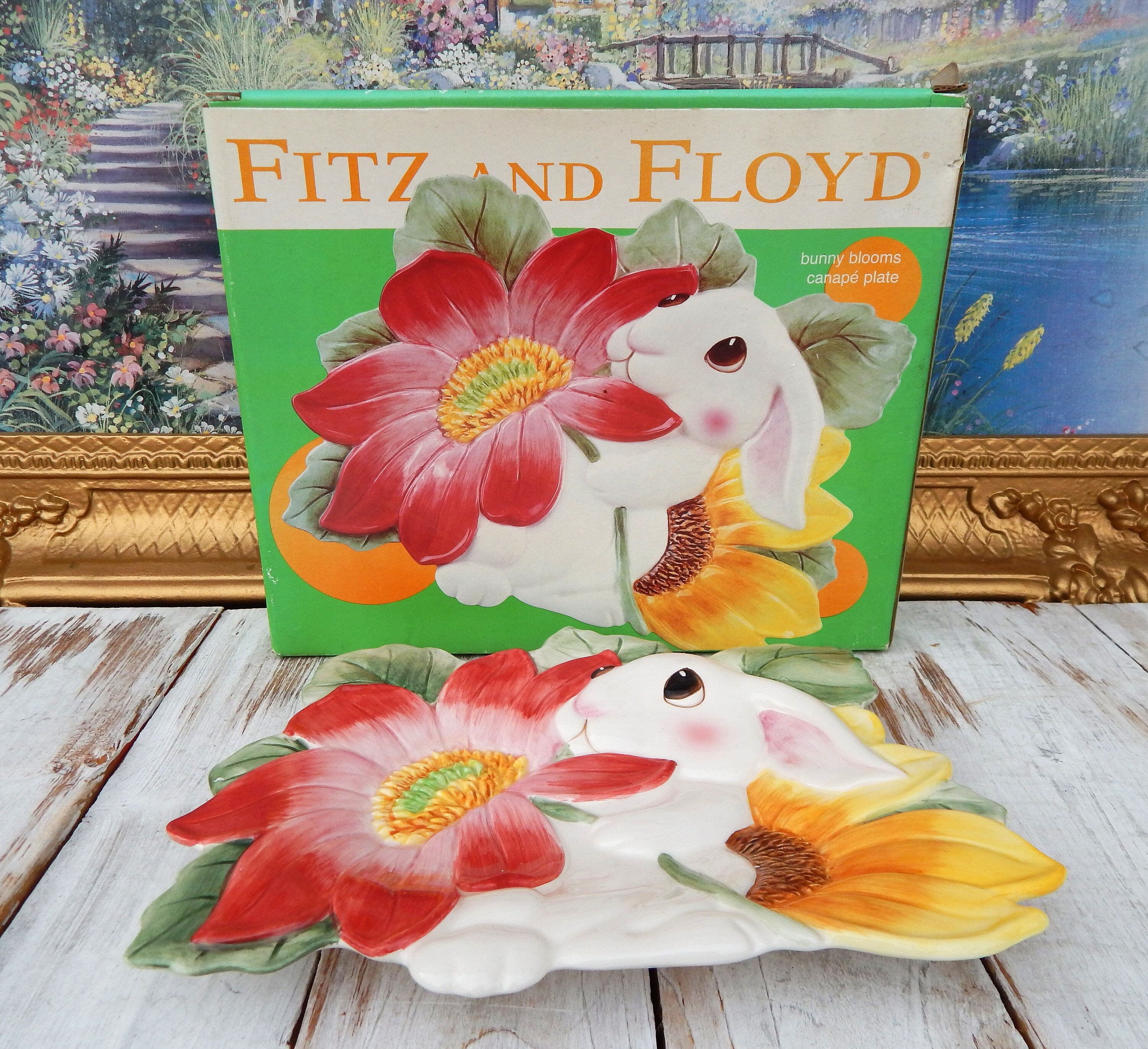 Fitz and floyd cheap canape plate
