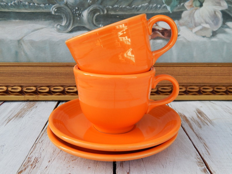 Fiesta Cups and Saucers - Thumbnail 2