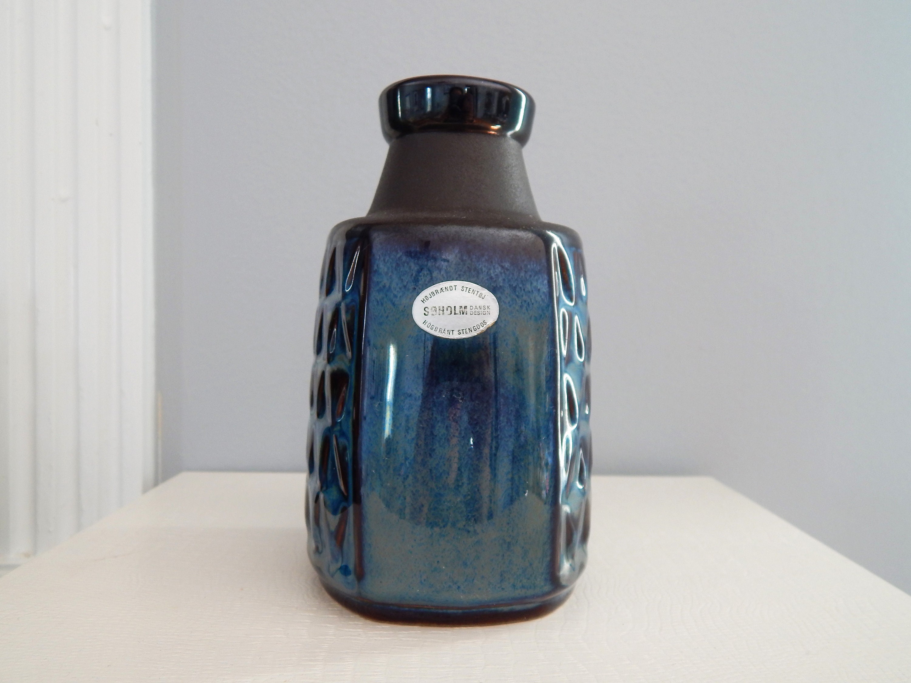 SOHOLM Dansk Vase 3322 Einar Johansen, Mid-century Modern