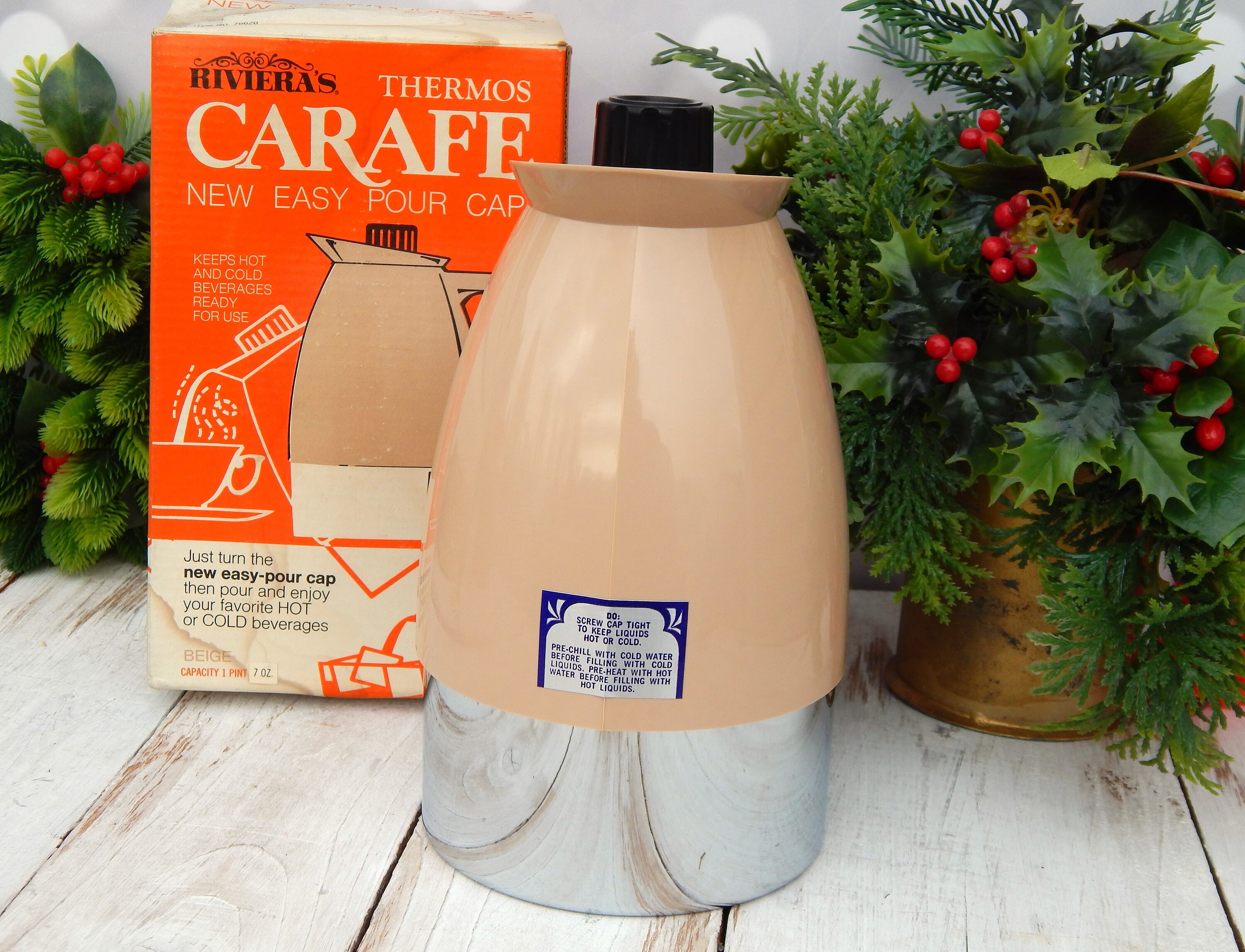 Vintage Thermos Coffee Carafe RIVIERA'S Japan - Etsy