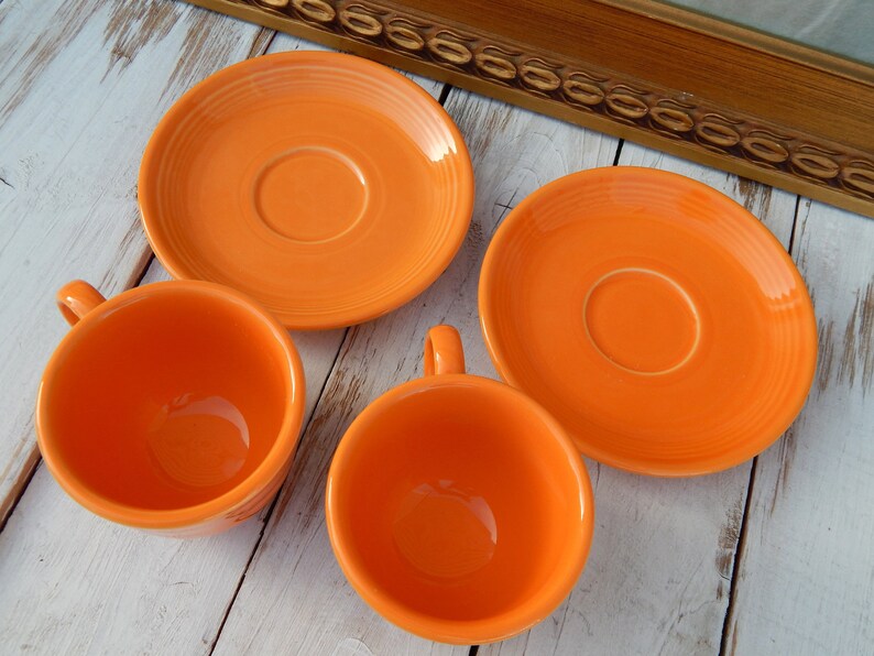 Fiesta Cups and Saucers - Thumbnail 4