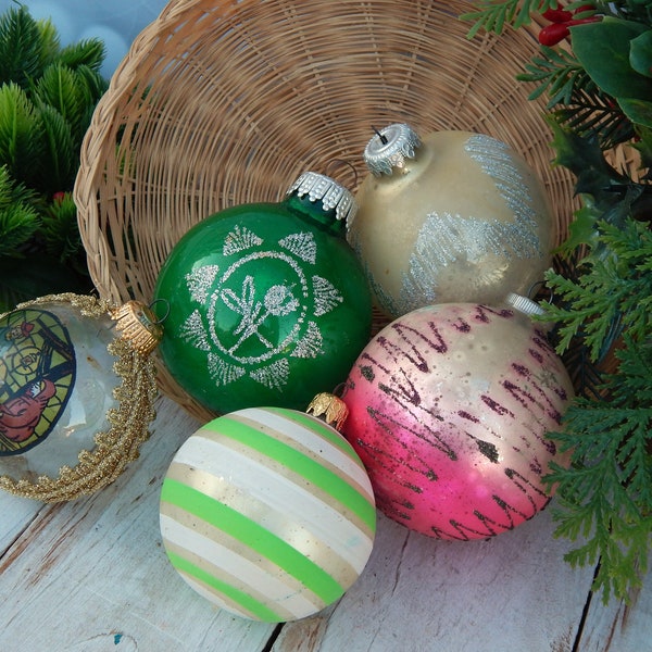 Glass Ball Ornament Etsy