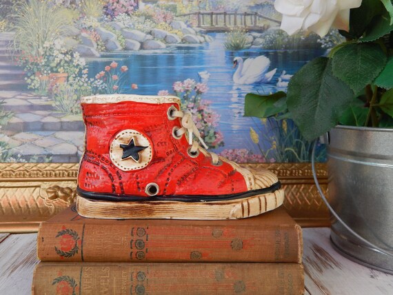 ceramic converse shoe