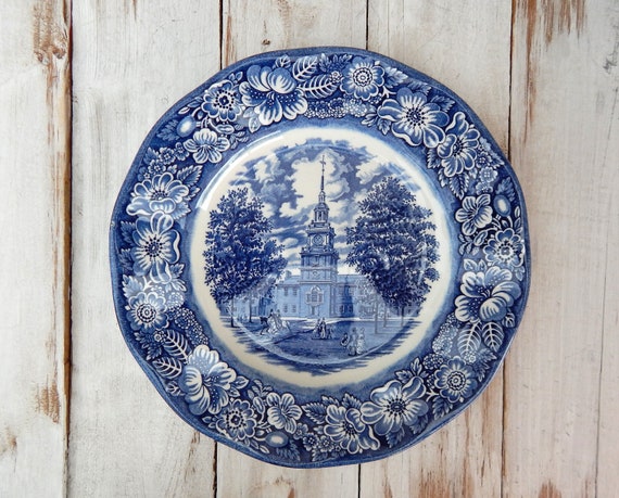 LIBERTY BLUE Englamd プレート LIBERTY BLUE Englamd プレート