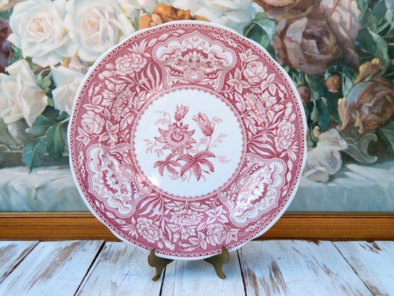 Spode Archive Collectionのクランベリーランチプレート Spode Archive Collectionのクランベリーランチプレート Spode