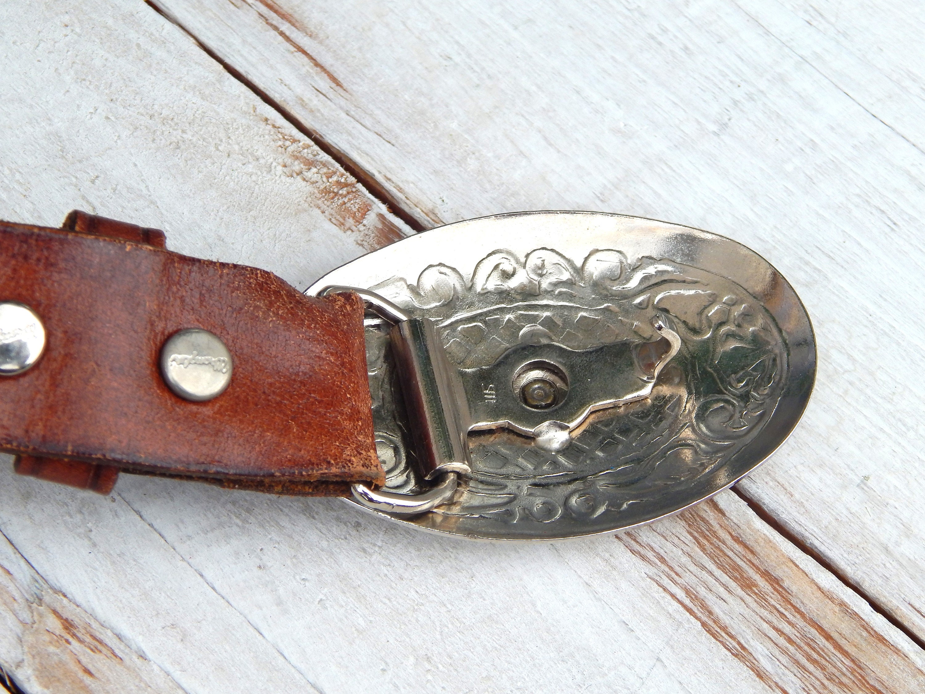 Ceinture en Cuir Style Western | The Western Shop