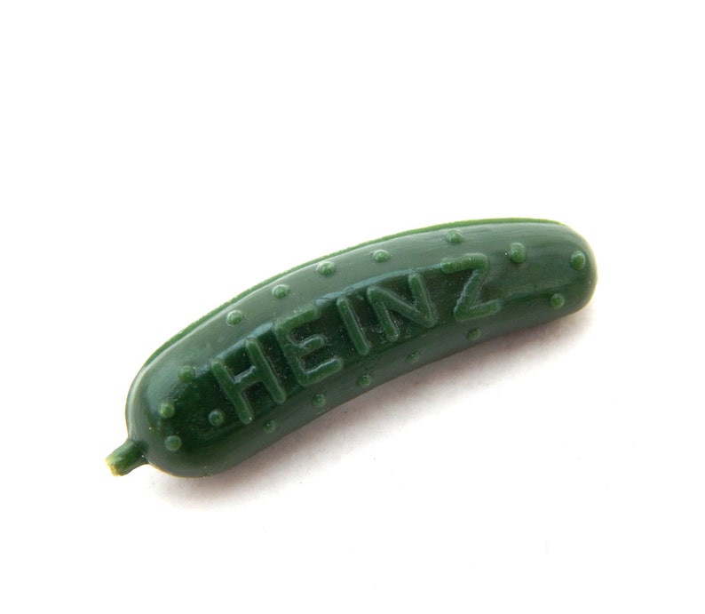 Vintage HEINZ Pickle Pin Heinz Advertising Pin Heinz Green Etsy