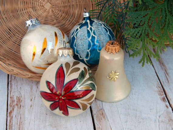 Painted Ornament. Christmas Ornament. Glass Ornament. Clear Ornament. Glass  Paint. Poinsettia Ornament. Poinsettia. Tree Trimming. 