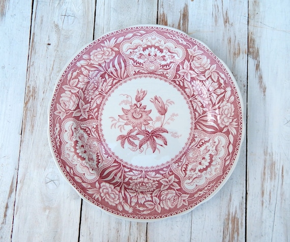 Spode Archive Collectionのクランベリーランチプレート Spode Archive Collectionのクランベリーランチプレート