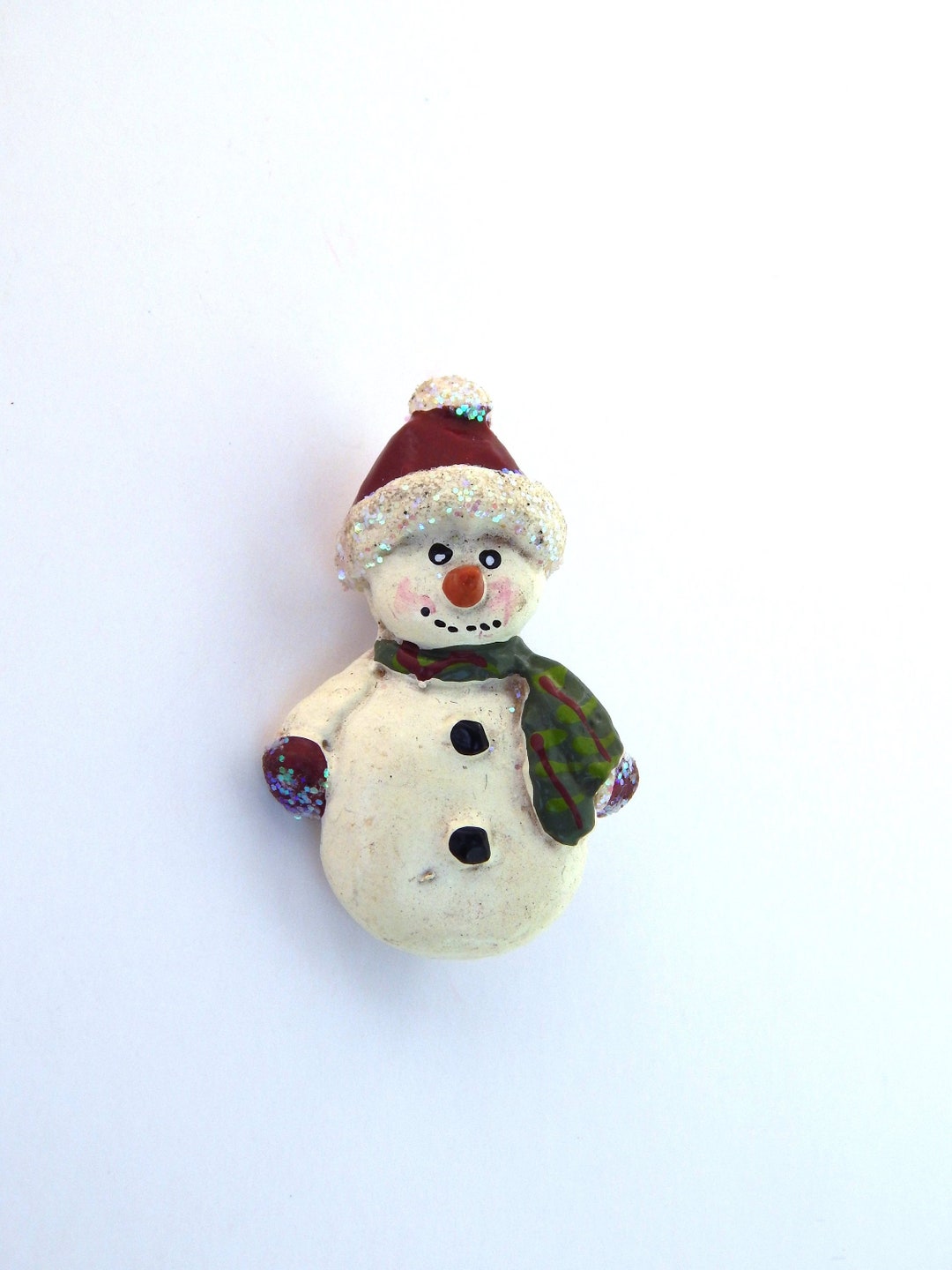 Kit au point compté Ornements Bonhomme de Neige