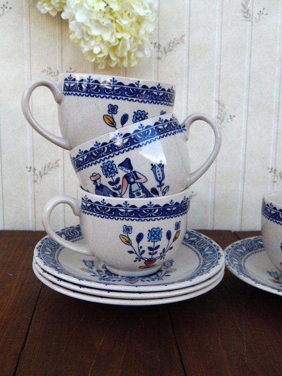 ♥JOHNSON BROTHERSジョンソンブラザーズ（ハートと花）2客セット