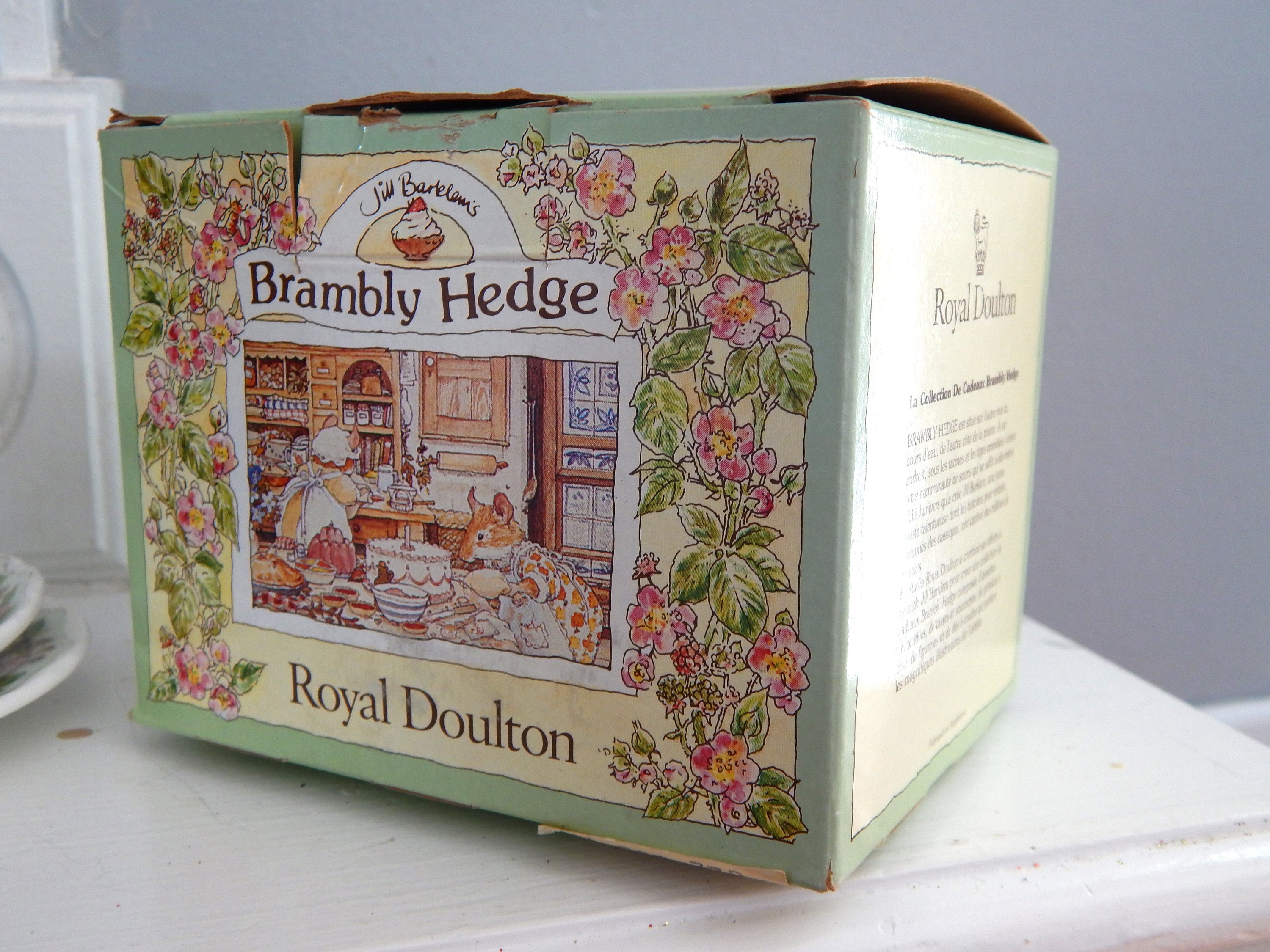 Royal Doulton BRAMBLY HEDGE Mini Tea Set SUMMER With Original Box