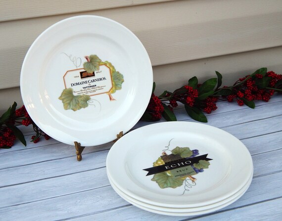 WEDGWOOD Grand Gourmet Plates Set of 4, Discontinued Collectible