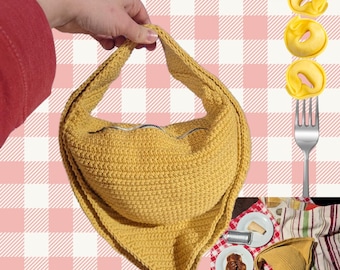 Haakpatroon Tortellini-portemonnee: eenvoudig pastazakje voor beginners (pdf)