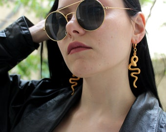 mystic snake earrings