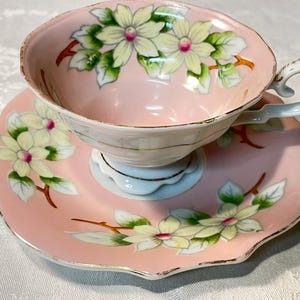 Vintage Tea Cup and Saucer / Unmarked