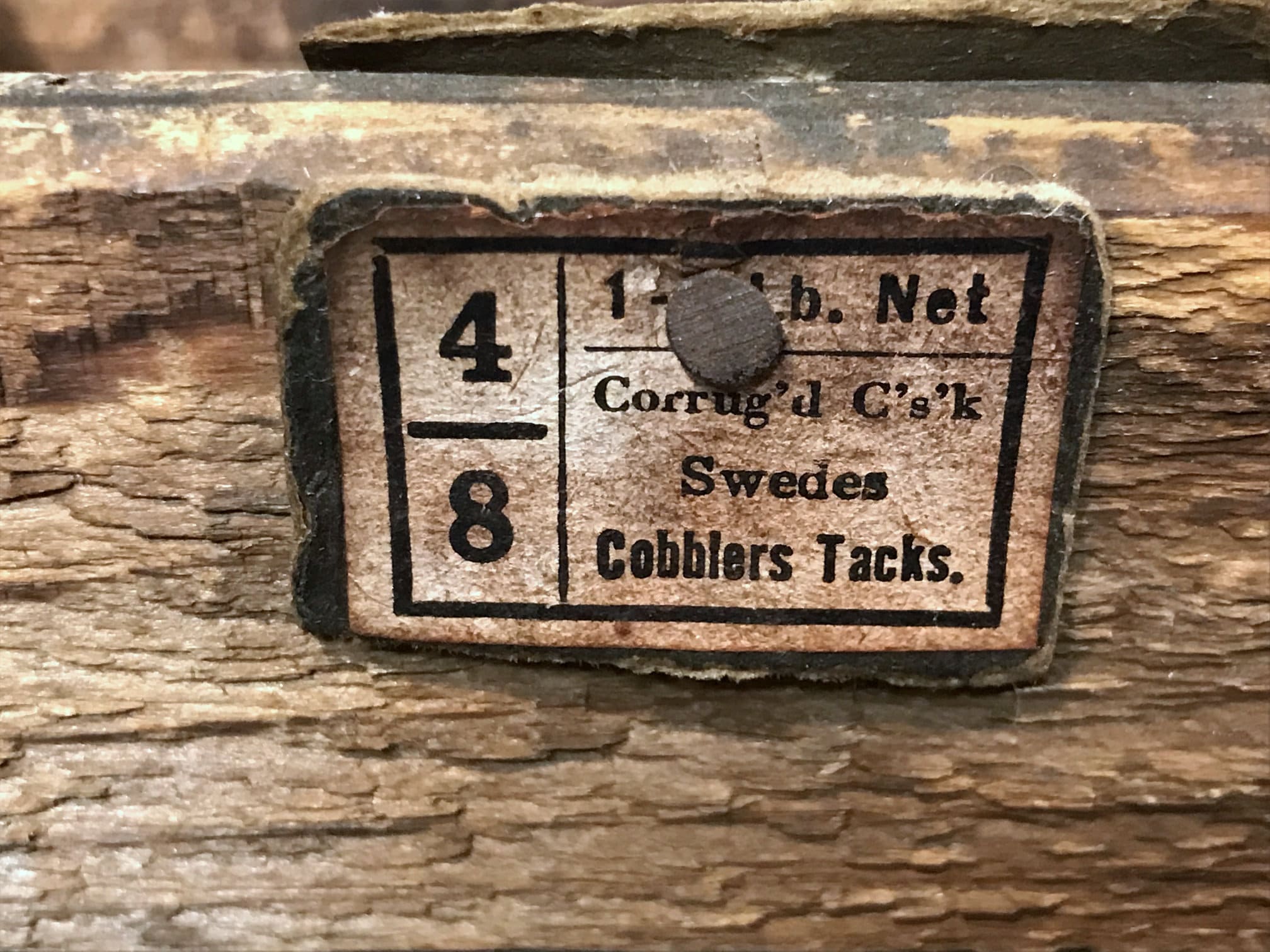 Antique / Primitive Cobblers Tack Box Etsy UK
