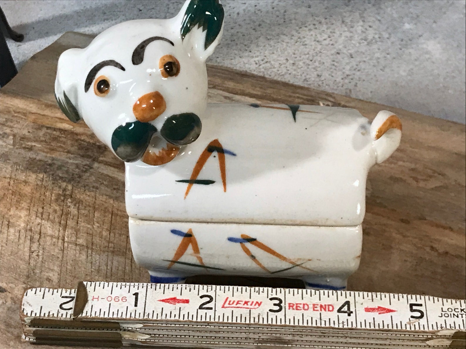 Vintage Porcelain Knick Knack Cigarette Holder / Hand Etsy