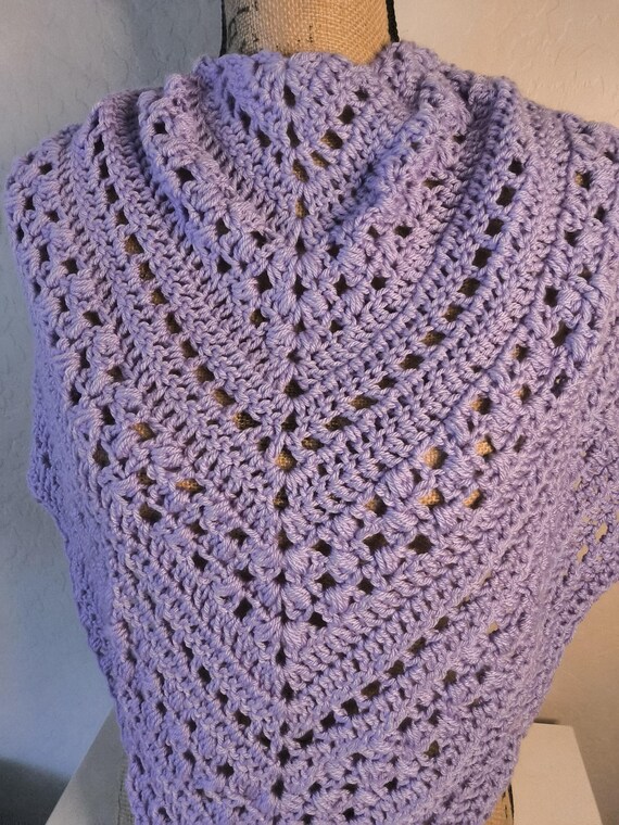 Classy Blue Violet Scarf