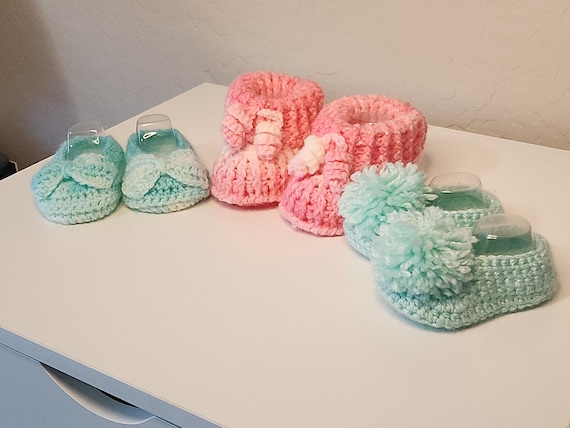 Crochet Baby Slippers