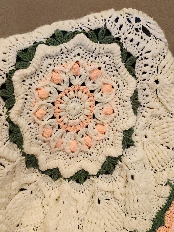 Peache's and Cream Throw