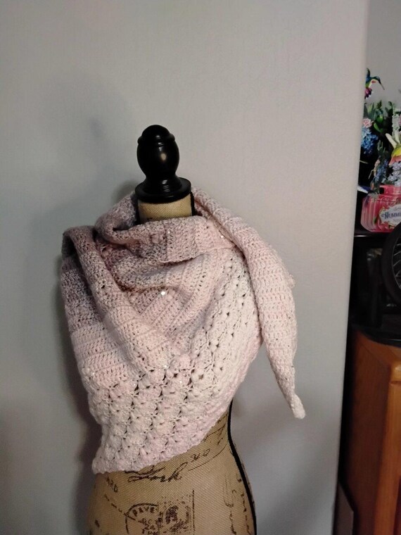 Soft Variegated Scarf with Highlights
