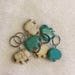 Elephant Stitch Markers - Set of 6