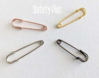 Add on for Bouquet Charms and other items from our store only - Safety Bouquet Pins in Rose Gold, Gold, Silver or Bronze | Pins | Brooch