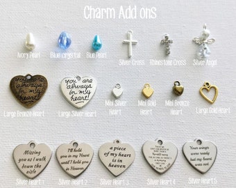 Add on for Bouquet Charms and other items from our store only: Bridal Bouquet Charms Accessories | Findings | Bouquet | Bride