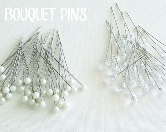 Add on for Bouquet Charms and other items from our store only: Bouquet Pins, Pearl or Clear Pins, Attach to Bouquet