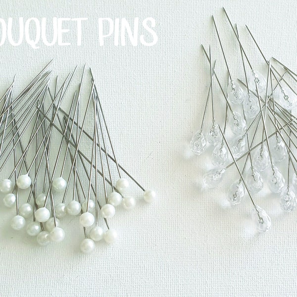 Add on for Bouquet Charms and other items from our store only: Bouquet Pins, Pearl or Clear Pins, Attach to Bouquet