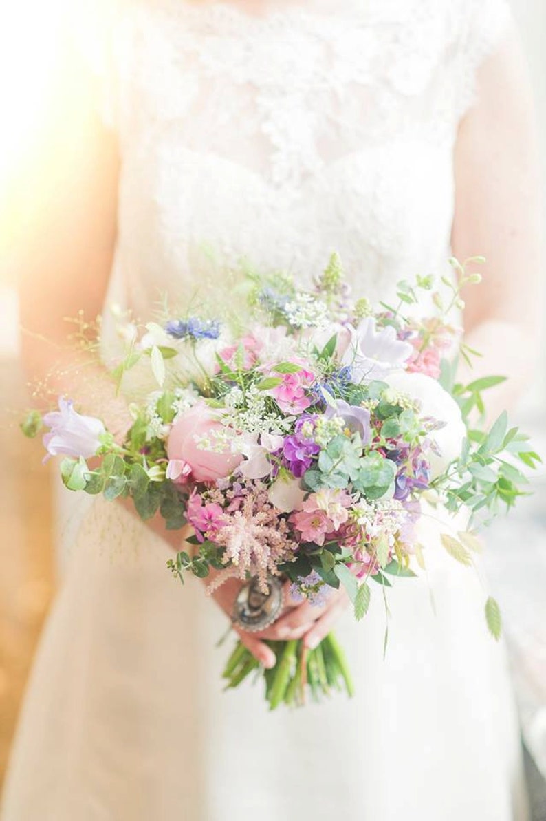 Oval Bridal Wedding Bouquet Photo Memory Charm Bride Gift Etsy