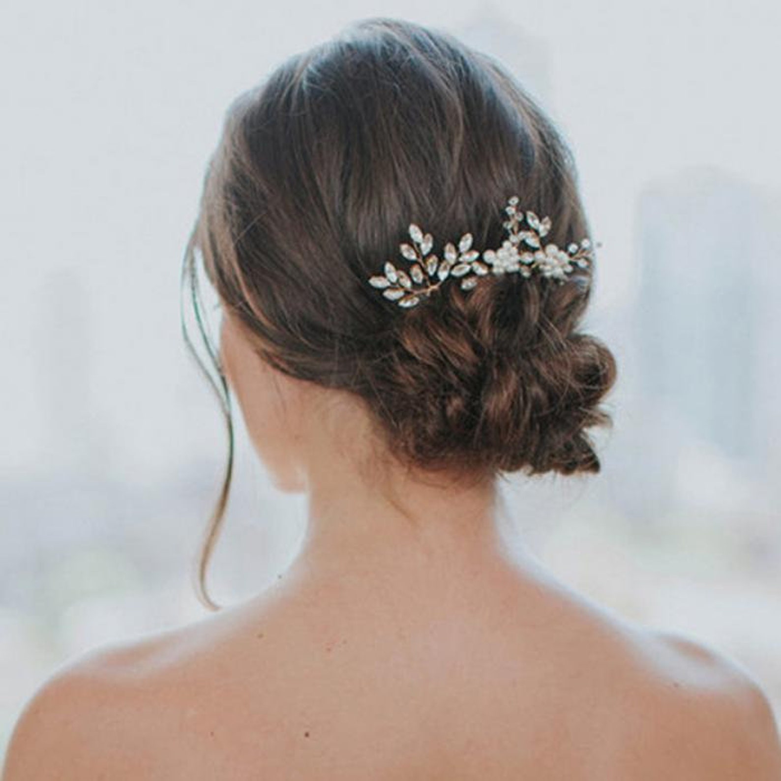 Set of 3 Hairpins Bridal Hair Pins Comb Wreath Pin Etsy Australia