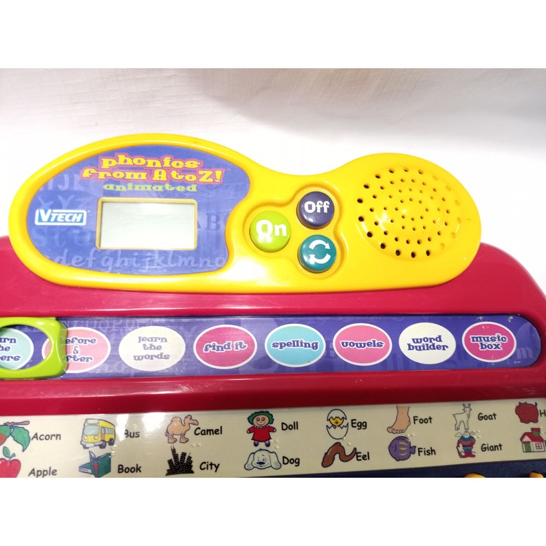 VTech Little Smart Animated Phonics A to Z Learning System Toy  Etsy