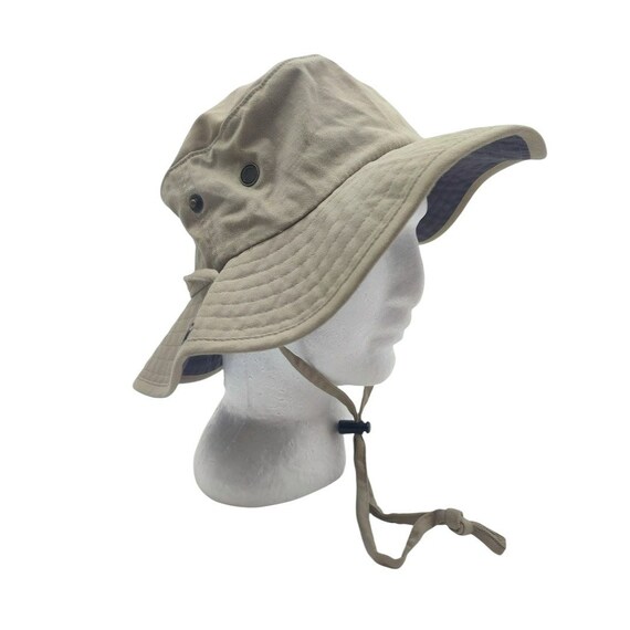 Vtg Duluth Trading Co String Bucket Sun 