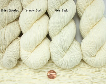 Undyed Yarn - Pick your base