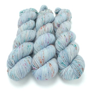 MCN DK Yarn, Speckled Hand Dyed, Superwash Merino Cashmere Nylon, Double Knitting, Bliss MCN dk, 100g 231 yds - Lost My Marbles