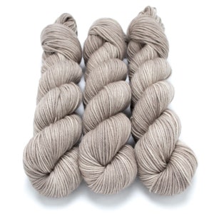 MCN DK Yarn, Speckled Hand Dyed, Superwash Merino Cashmere Nylon, Double Knitting, Bliss MCN dk, 100g 231 yds - Chocolate Milk