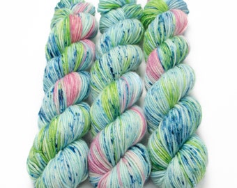 Water Lily - Choose your base - Sock Yarn, Worsted Yarn, MCN, Suri Alpaca Yarn, Super Bulky, Sport, Mohair Yarn, Sparkle Sock and DK