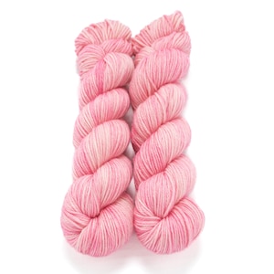 Worsted Weight Yarn, Hand Dyed, Semi-solid, Superwash Merino, Hand Dyed Yarn 100 g/218 yds, Worsted Yarn- Tutu