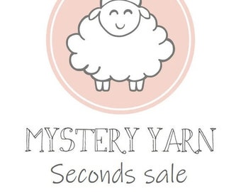 Seconds Sale Mystery Yarn, Hand Dyed Yarn, Indie Dyed Yarn, Sock Yarn, Super Bulky Yarn, Mohair Yarn, Worsted Yarn