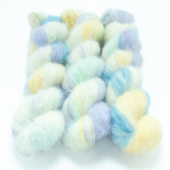 Suri Alpaca Silk Yarn Hand Dyed Yarn Alpaca Silk Lace Etsy