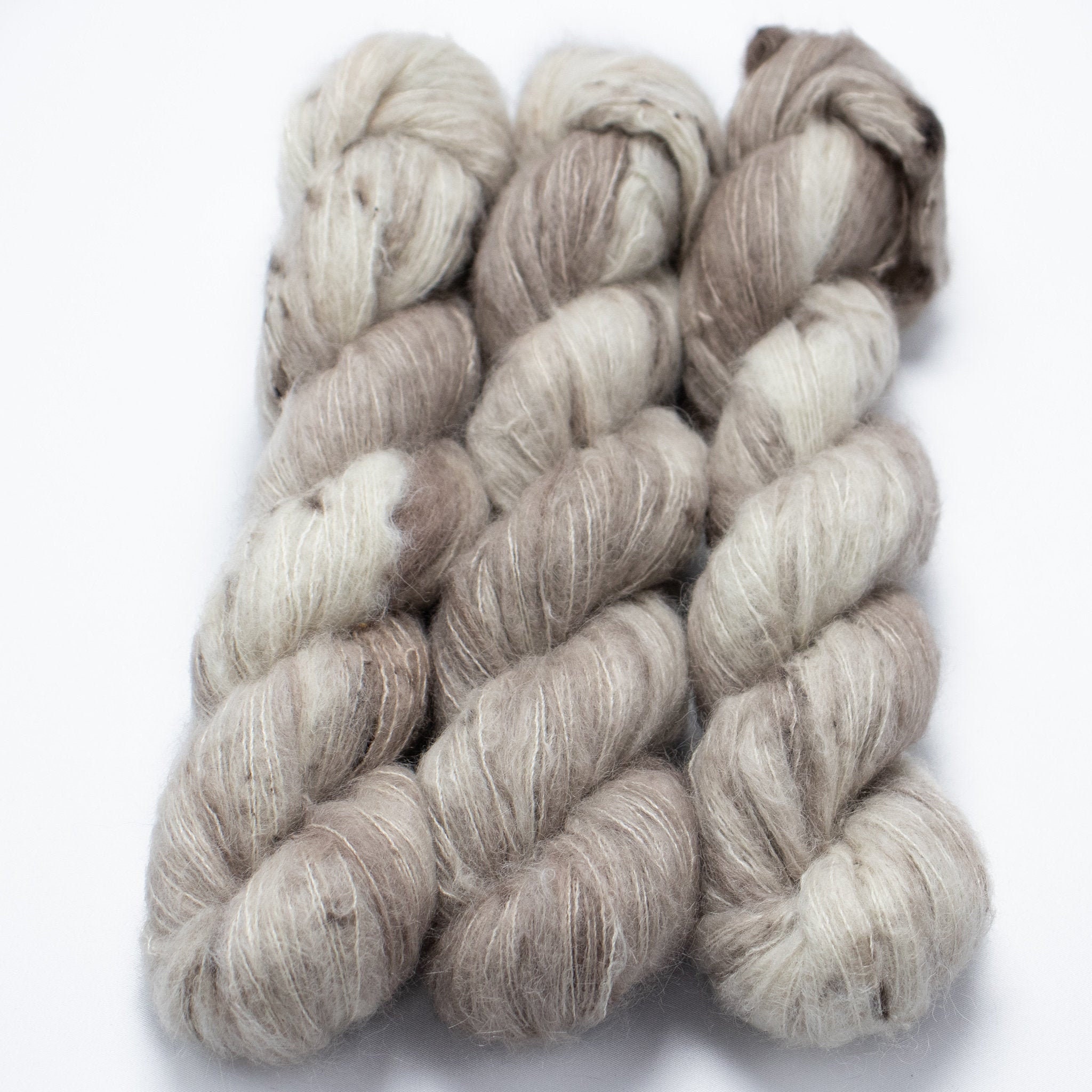 Suri Alpaca Silk Yarn Hand Dyed Speckled Alpaca Silk Lace Etsy