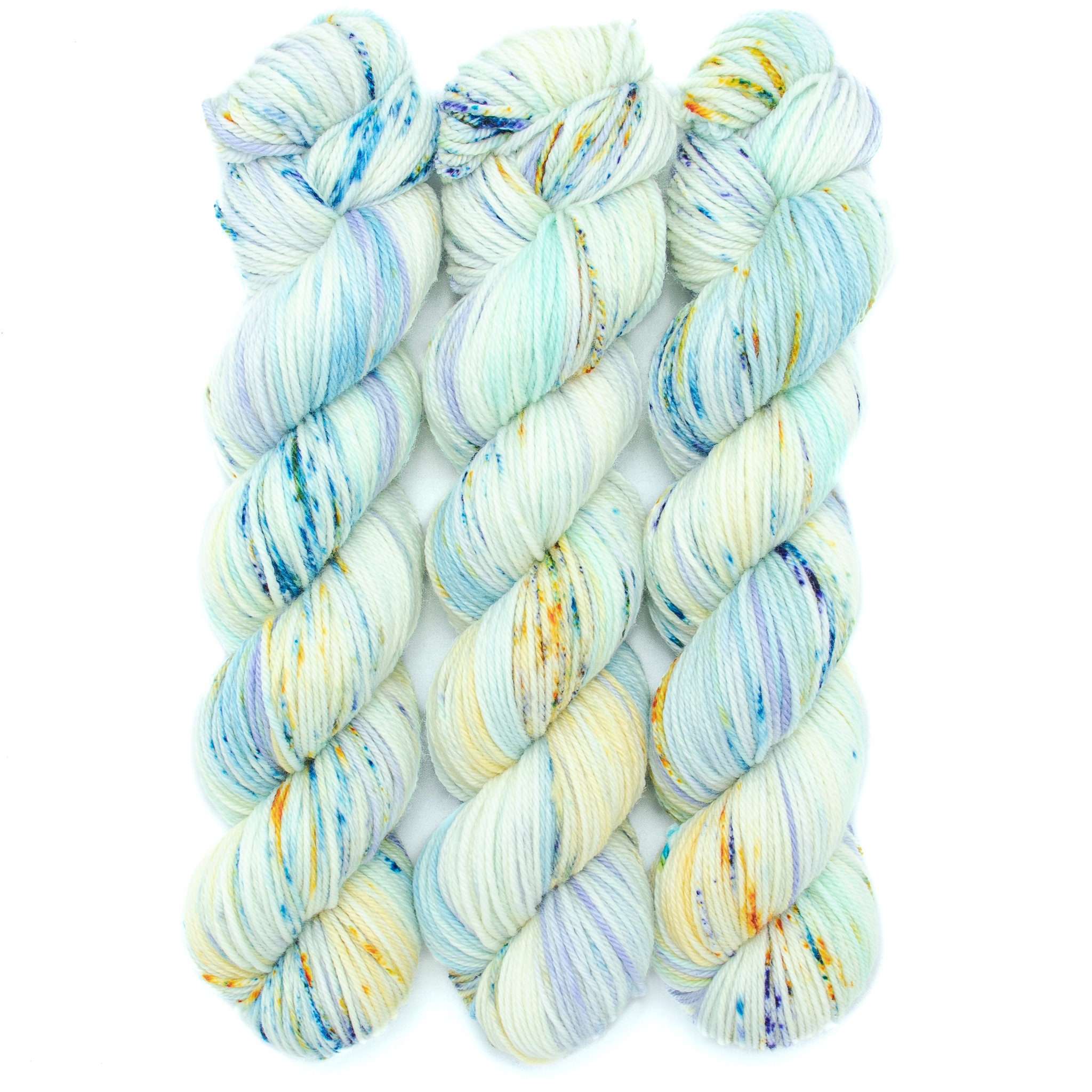 Worsted Weight Yarn Hand Dyed Speckled Yarn Superwash Merino Etsy UK