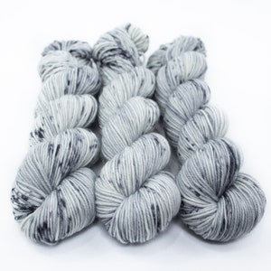 Ghost - Choose your base - Sock Yarn, Worsted Yarn, MCN, Suri Alpaca Yarn, Super Bulky, Sport, Mohair, Sparkle Sock and DK