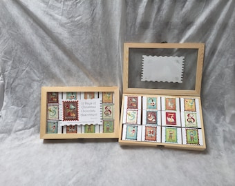 12 Days of Christmas Advent Wood Box