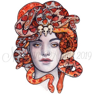 Medusa 8x10 Art Print