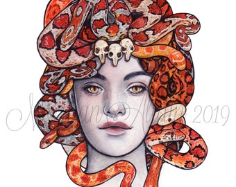 Medusa 8x10 Art Print